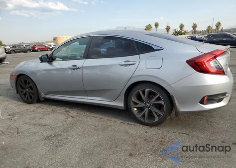 2020 Honda Civic Sport из США, поврежденный, VIN 2HGFC2F89LH519558